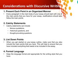 Understanding Discursive Essay Structure | PDF | Essays | Human ...