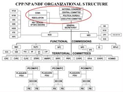 Nppd Org Chart CPP-NPA-NDF Organizational Overview | PDF | Philippines | Left Wing ...