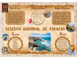 RESERVA NACIONAL DE PARACAS
Fauna
Las 
tierras 
de 
Paracas
fueron 
habitadas 
por 
la
cultura del mismo nombre,
antiguos per