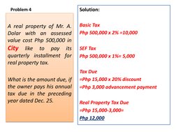 Taxes Example Problem Local Tax Computation Examples | PDF | Taxes | Receipt