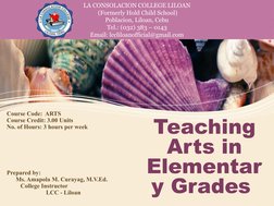 Teaching Arts in Elementary Education | PDF