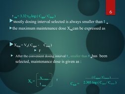 Loading and Maintenance Dose Explained | PDF | Pharmacokinetics | Dose ...
