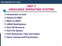 Overview of Linux Operating System | PDF | Unix | Computer File