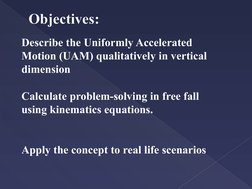Uam Example Understanding Uniformly Accelerated Motion | PDF | Velocity | Acceleration