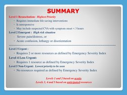 Emergency Severity Index | PDF