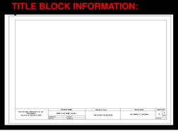 Architectural Title Block Guidelines | PDF