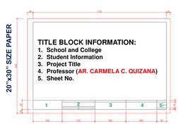 Architectural Title Block Guidelines | PDF
