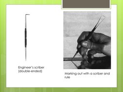 Scribe In Engineering Marking and Measuring Tools Overview | PDF | Sheet Metal | Screw