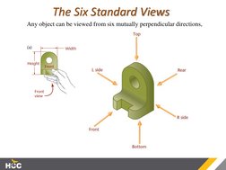 Six Principal Views in Orthographic Projection | PDF | Geometry ...