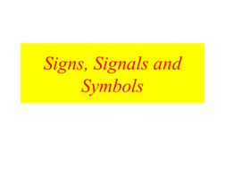 Signant Symbol Understanding Signs, Signals, and Symbols | PDF | Symbols | Communication