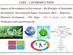 EIA Process and Project Cycle Overview | PDF | Environmental Impact ...