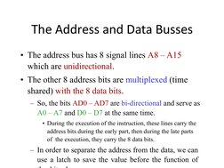 Multiplexing Bus Demultiplexing Address/Data Bus in 8085 | PDF | Multiplexing | Computer ...