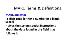 Understanding MARC 21 Cataloging | PDF | Information Science | Library ...
