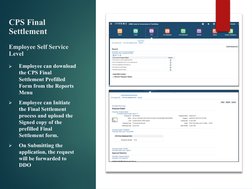 CPS Final Settlement Process Guide | PDF | Pension | Information Technology