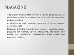 Script Writing Magazine and Entertainment TV and Radio | PDF | Reality ...