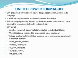 Multi Voltage Design with UPF in VLSI | PDF | Computer Engineering ...