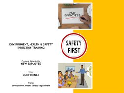 EHS Induction Training for New Employees | PDF | Occupational Safety ...