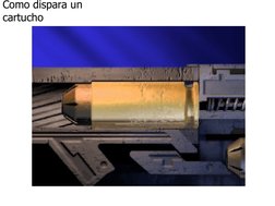 Como dispara un 
cartucho
