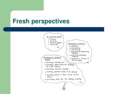Fresh perspectives
