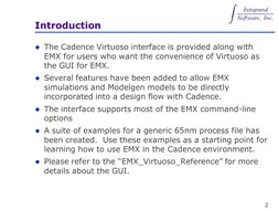 Emx User Interface EMX Virtuoso Interface Tutorial | PDF | Graphical User Interfaces ...
