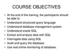 Introduction to SQL Fundamentals | PDF | Sql | Databases