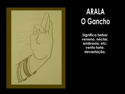 Significa beber 
veneno, néctar, 
ambrosia, etc; 
vento forte, 
devastação.  
