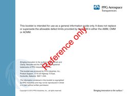 Ppg Aircraft Window Visual Inspection Guide.pdf PPG Inspection Guide | PDF | Glasses | Computers