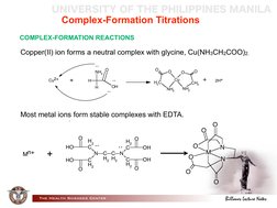 Complexometric Titration Overview | PDF | Titration | Chemistry