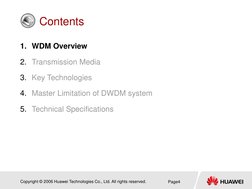 Training Course WDM Principle V1.0-20080902 | PDF | Wavelength Division ...