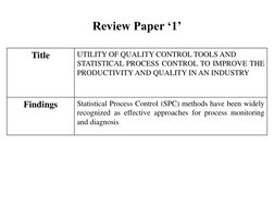 CNC Process Capability Study Using SPC | PDF | Production And ...