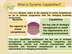 Dynamic Capabilities in Strategic Management | PDF | Strategic ...
