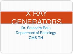 Overview of X-Ray Generators | PDF | Rectifier | Semiconductors