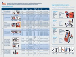 MÁQUINAS DE ELECTROFUSIÓN: LÍNEA ELEKTRA
Soldadora “polivalente” para la fusión de accesorios electrosoldables a baja tensión