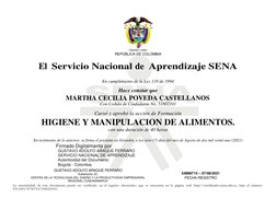 Libertad y orden 
REPÚBLICA DE COLOMBIA 
 
El Servicio Nacional de Aprendizaje SENA 
 
En cumplimiento de la Ley
