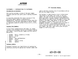 AlTEON 
A BOEING COMPANY 
FASTENERS -- INTRODUCTION TO FASTENERS 
Introduction to Fasteners 
This section provides a review o