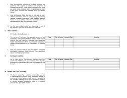 LFAR Format for Bank Audit 2025 | PDF | Debits And Credits | Auditor's ...