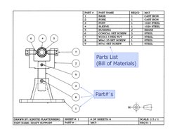 Assembly Drawing | PDF | Screw | Specification (Technical Standard)