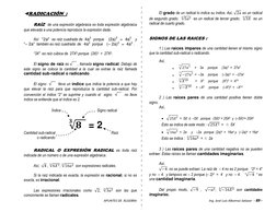 APUNTES DE  ÁLGEBRA                                                                                            Ing. José Luis