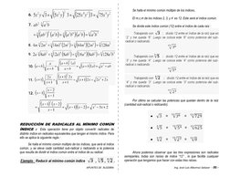APUNTES DE  ÁLGEBRA                                                                                            Ing. José Luis