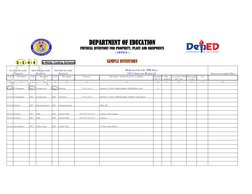 DepEd Textbook Inventory Template | PDF | Inventory | Invoice