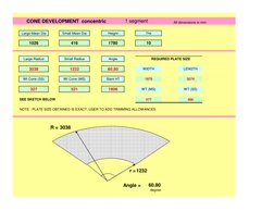Cone Development and Fabrication Guide | PDF | Geometric Shapes ...