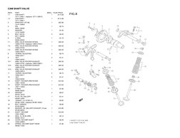 Suzuki LS650 Savage Parts Overview | PDF | Screw | Washer (Hardware)