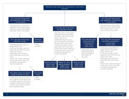 0-21 days after being served 
with defendant's counterclaims 
or cross-claims
• Counterclaim or Cross-Claim 
Defendant (CCD)