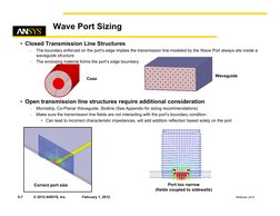 Hfss Excitations | PDF | Transmission Line | Waveguide