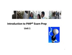 Introduction to PMP® Exam Prep
Introduction to PMP® Exam Prep
Unit 
Unit 11
٢
Unit 
Unit 11
