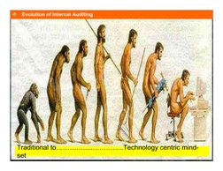 
Evolution of Internal Auditing
Traditional to………….....…………..Technology centric mind-
set
