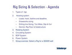 Drilling Rig Sizing and Selection Guide | PDF | Drilling Rig | Pump