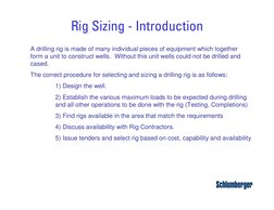 Drilling Rig Sizing and Selection Guide | PDF | Drilling Rig | Pump