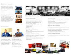 Nuestra empresa cuenta con una vasta 
experiencia de más de 22 años en el área 
de reparación, Mantención y Montaje de 
equip