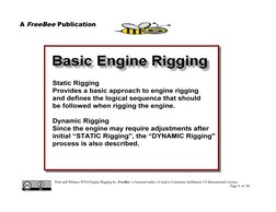 A FreeBee Publication    
                                        Pratt and Whitney PT6A Engine Rigging by  FreeBee  is licen